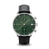 1815 Chronograph, Steel / Green Turtle