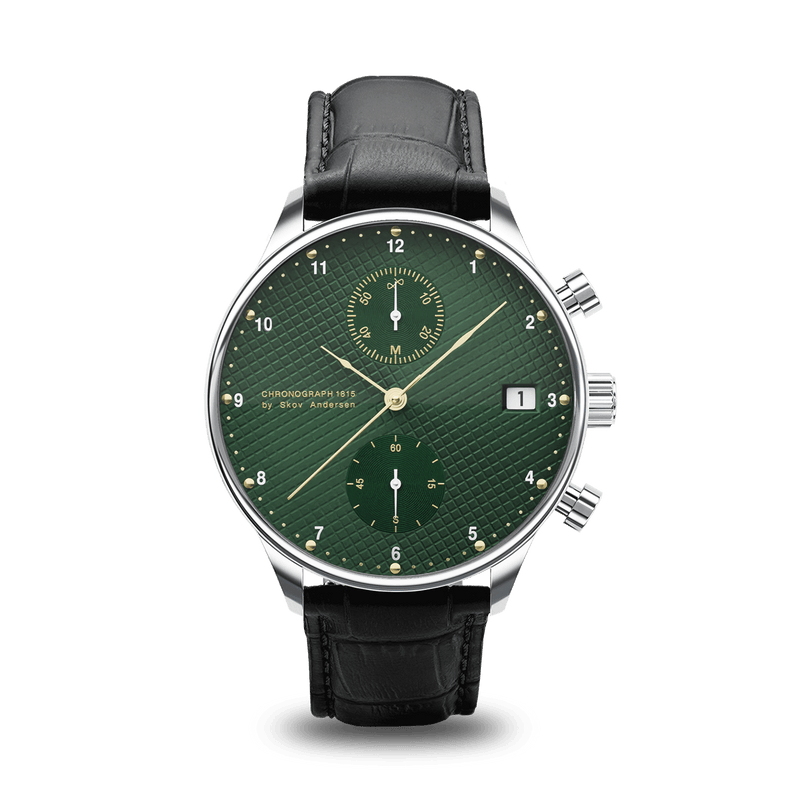 1815 Chronograph, Steel / Green Turtle