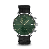 1815 Chronograph, Steel / Green Turtle