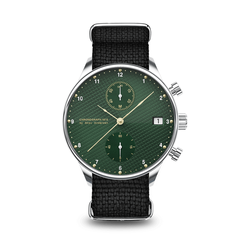 1815 Chronograph, Steel / Green Turtle