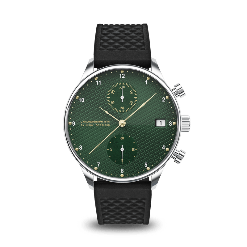 1815 Chronograph, Steel / Green Turtle