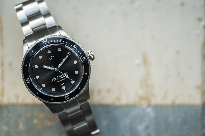 1926 At'sea, Steel / Black – 36mm