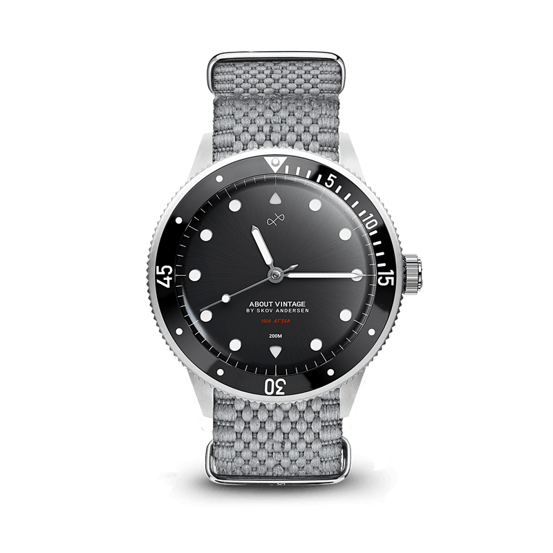 1926 At'sea, Steel / Black – 39MM