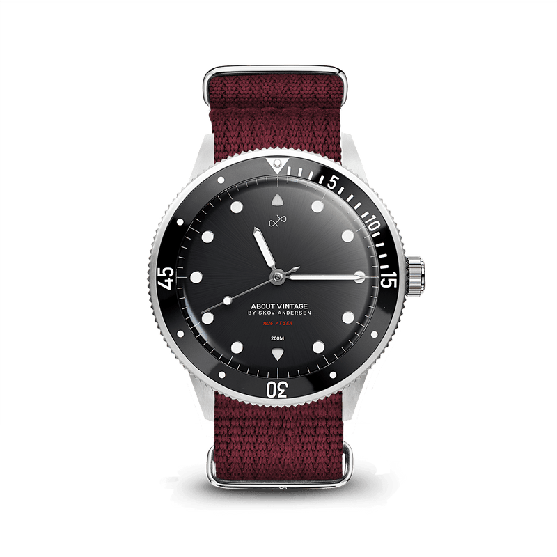 1926 At'sea, Steel / Black – 39MM