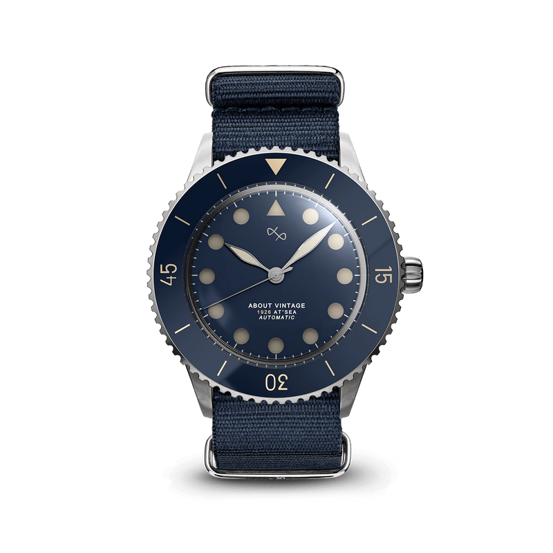 1926 Automatic, Steel / Blue Vintage