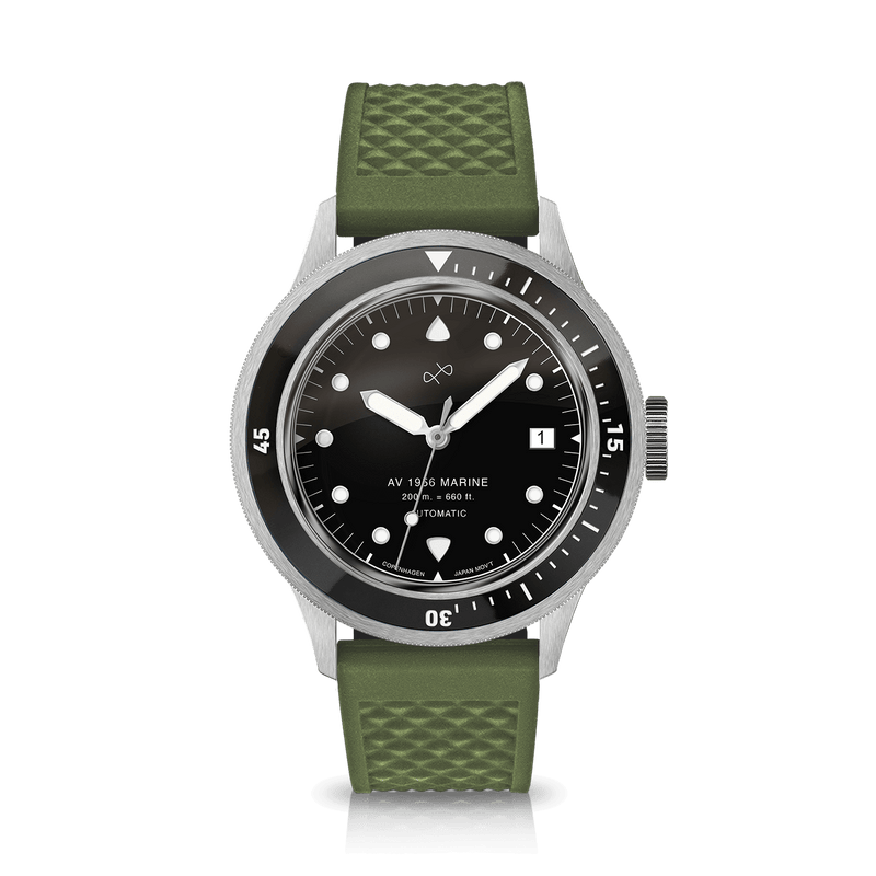 1956 Marine Automatic, Steel / Black