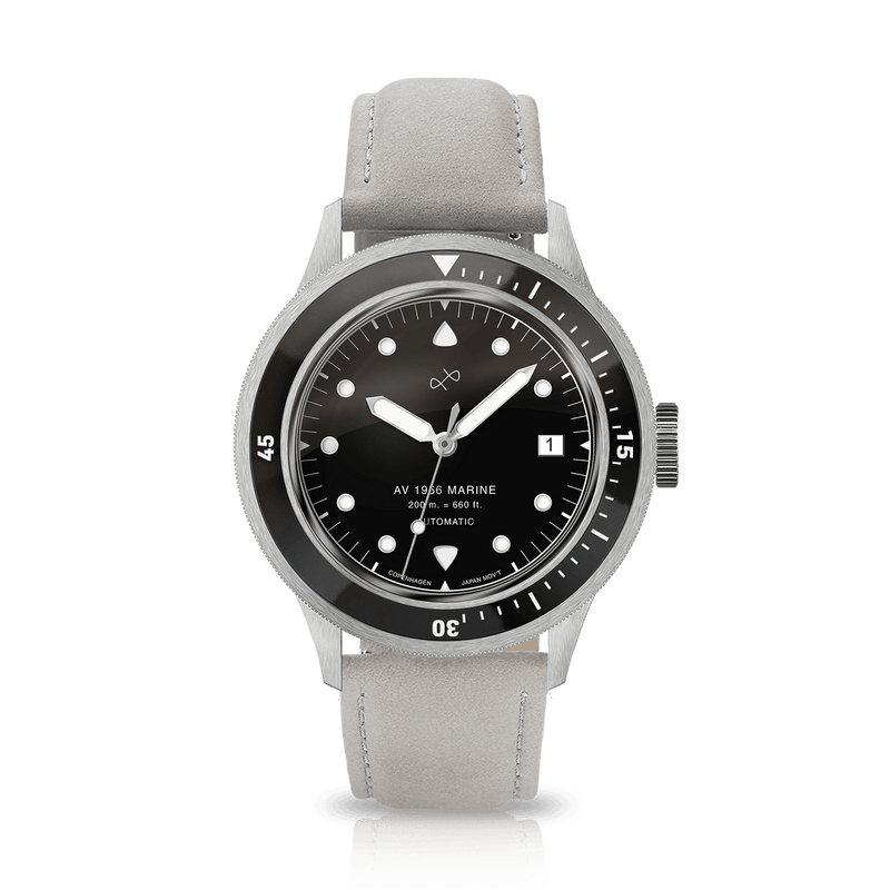 1956 Marine Automatic, Steel / Black