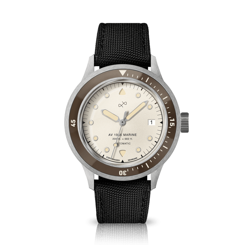 1956 Marine Automatic, Steel / Coffee & Cream