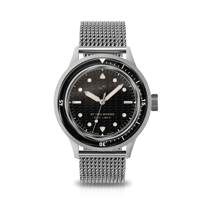 1956 Marine, Steel / Black