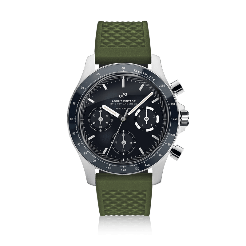 1960 Racing Chronograph, Steel / Midnight Blue