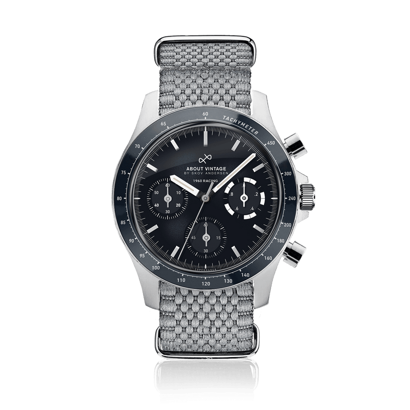 1960 Racing Chronograph, Steel / Midnight Blue