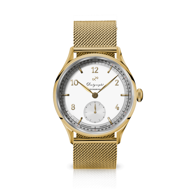 1968 Mechanical, Gold / White