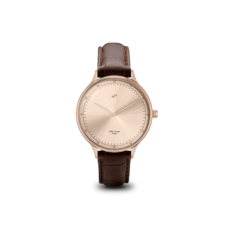 1969 Petite, Rose Gold / Rose Gold Sunray