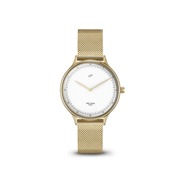 1969 Petite, Gold / White