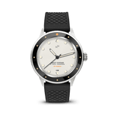 1971 Stagediver, Steel / Off White – 39mm