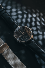 1844 Chronograph, Steel / Black