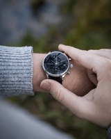 1844 Chronograph, Steel / Black